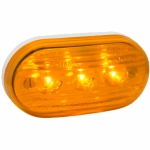 1033E.A - FARO 3 LED AMBAR - 12/24V